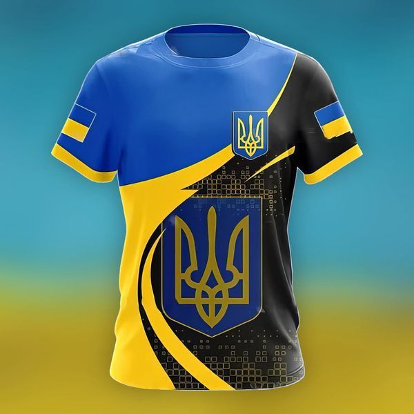 Чоловіча футболка з українською символікою, чорна, L 100410 фото