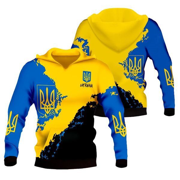 Худі ukraine чоловіча патріотичне з капюшоном, S 100003 фото